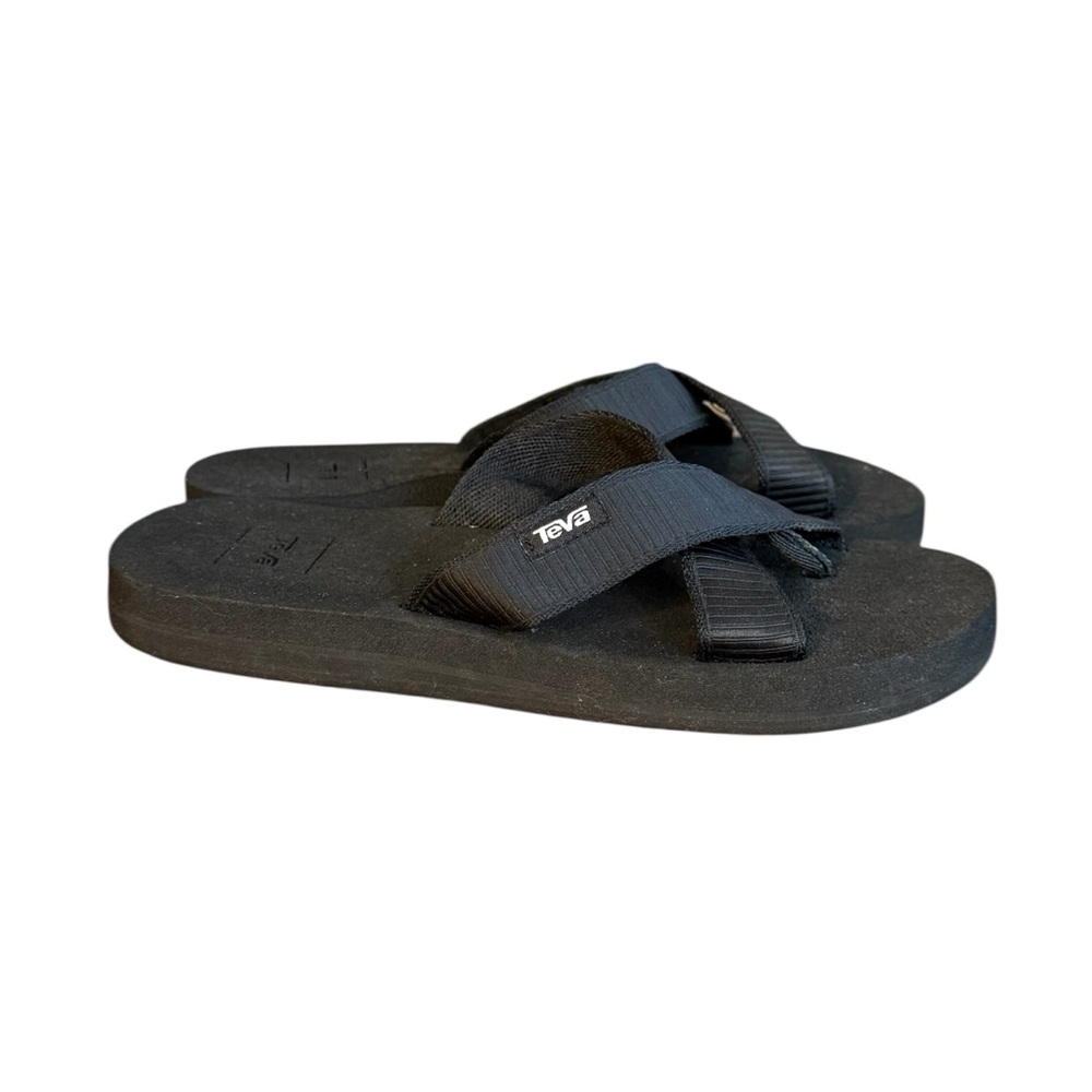 Teva Mush Kalea Livy Black Sandals Women’s Size 6